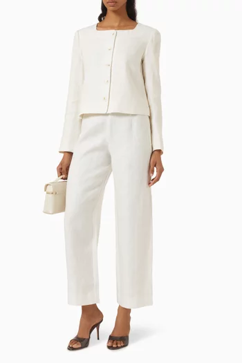 Noelle Pants in Linen