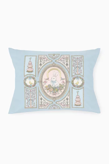 Bunny Satin Cushion in Organic Cotton