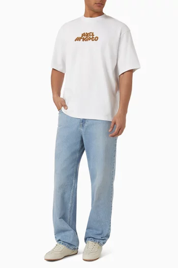 Flock T-shirt in Cotton