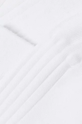 Ribbed Knee-high Socks in Cotton-knit