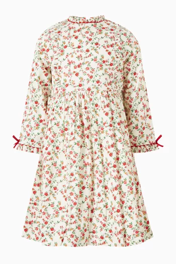 Rosaura Floral Dress in Cotton