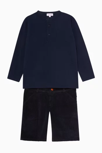Alcomo Long Sleeve Polo Shirt