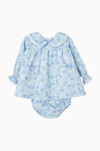 Maribel Baby Dress & Bloomers Set