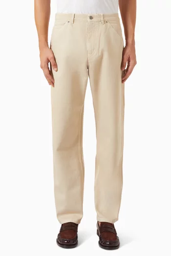 Windham Classic Fit Painter Trousers in Cotton Twill