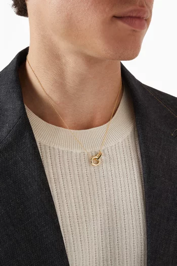 Element Necklace in 14kt Gold-plated Sterling Silver