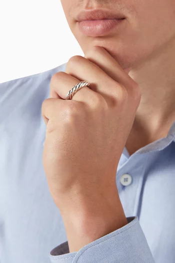 Twisted Ring in Sterling Silver