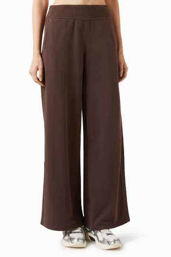 Sedona Midrise Wideleg Sweatpants in French Terry