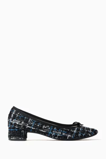 Camille Ballet Flats in Tweed