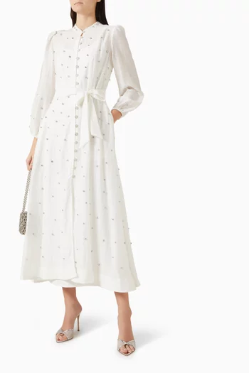 Rhinestone-embellished Dress