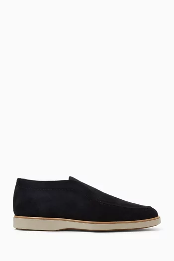 Loda Slip-on Sandals in Suede