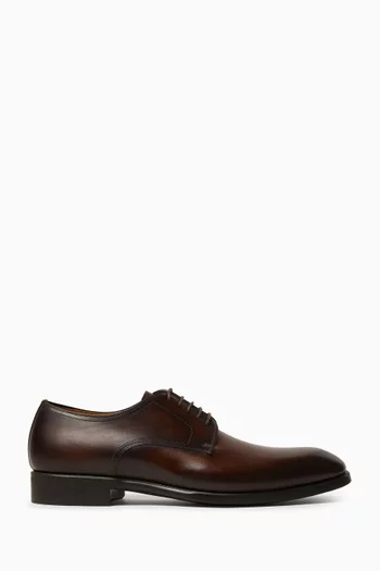 Madison Lace-up Shoes in Leather
