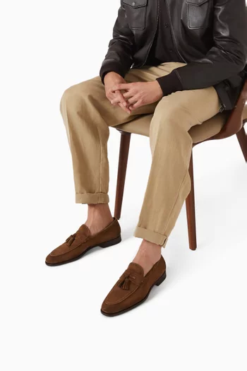 Blak 727 Penny Loafers in Leather