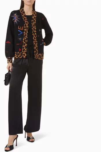 Amore Astrid Cadigan in Viscose Blend