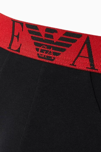 Monogram Briefs in Cotton Blend, Set of 3