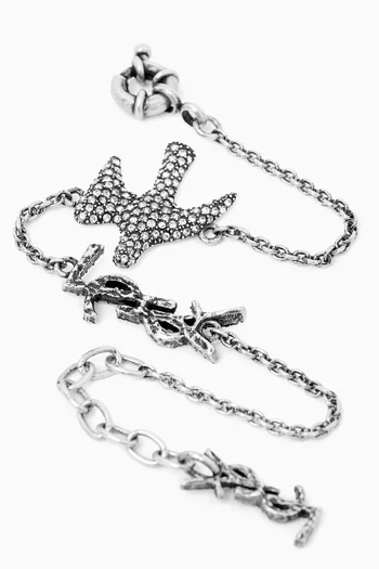 Cassandre Dove Bracelet in Brass