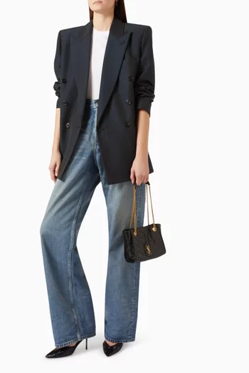 Niki Mini Shopping Bag in Vintage Leather