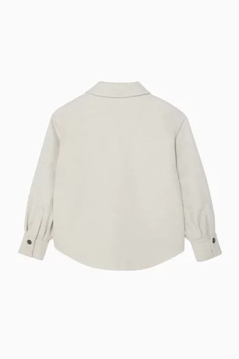 Handcrafted Shirt in Virgin Wool