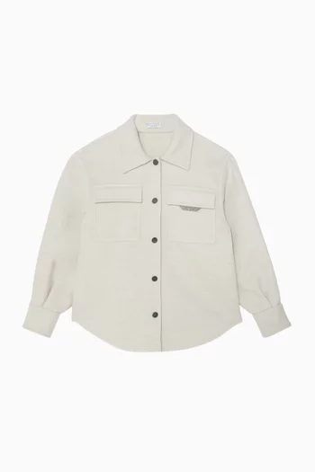 Handcrafted Shirt in Virgin Wool