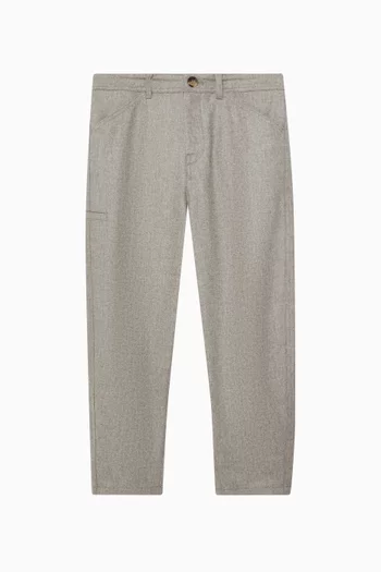 Ergonomic Pants in Virgin Wool