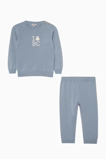 Baby Bernie Top & Pants Set in Cashmere