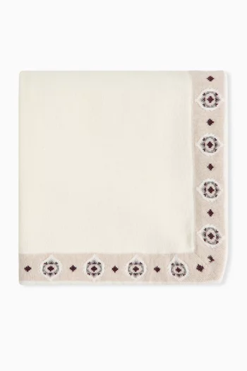 Knit Baby Bernie Blanket in Cashmere