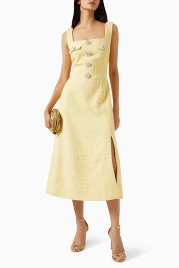Ella Embellished Sequin Bouclé Dress