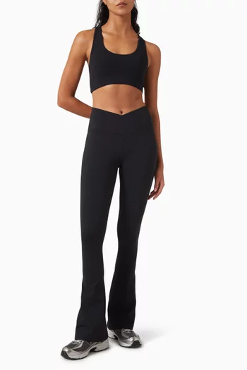 Raquel Crossover Supplex Flare 30 Pants