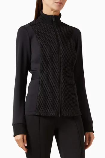Meryl Diamond-quilted Jacket