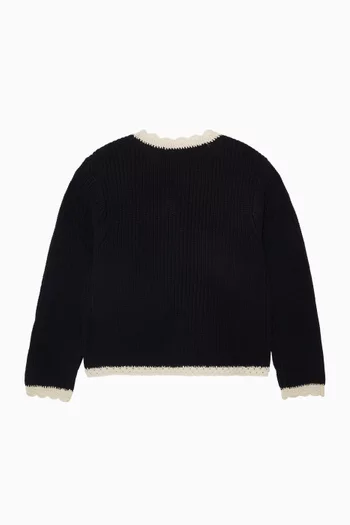 Marlys Cardigan in Wool-blend