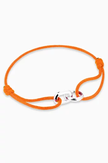 Element Cord Bracelet in Sterling Silver