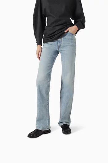 Stallone Ruched Penny Loafers in Leather