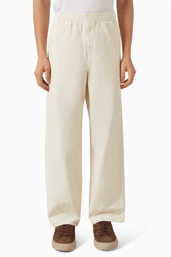 Drawstring Pants in Cotton & Linen