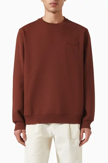 Happy Sweatshirt in Fleece