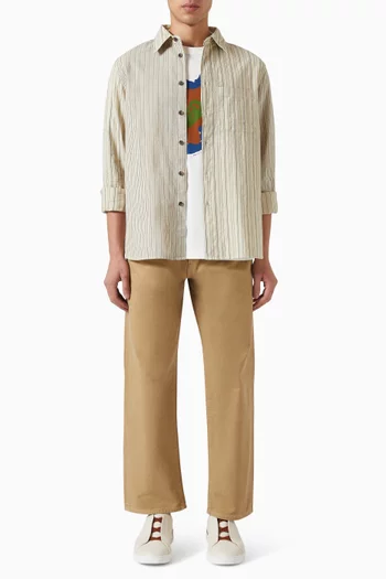Striped Buttoned Shirt