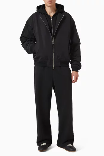 Hooded Bomber Jacket