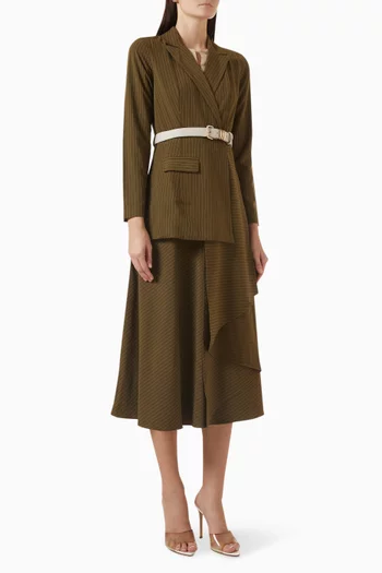 Kina  Midi Dress in Terry Rayon