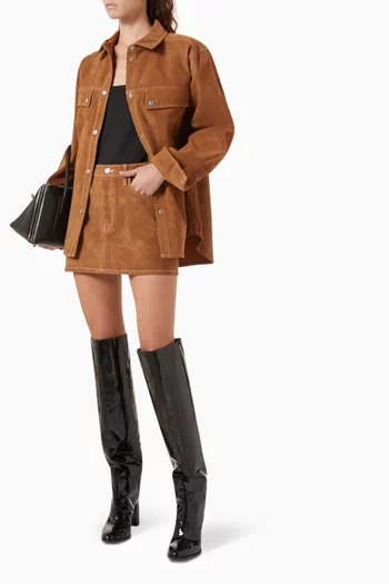 The Better Than Suede Mini Skirt