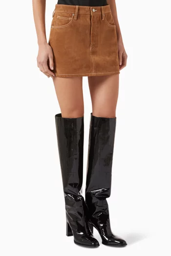 The Better Than Suede Mini Skirt