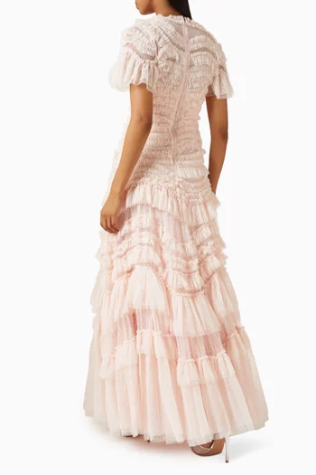Wild Rose Gown in Tulle