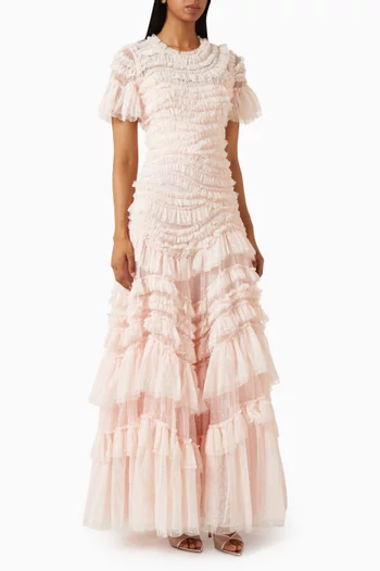 Wild Rose Gown in Tulle
