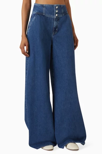 Sonja Corset Wide-leg Jeans