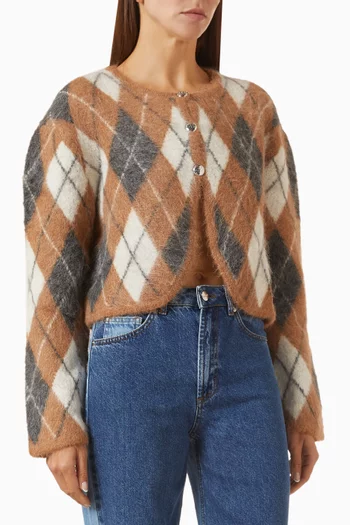 Aislinn Cardigan in Alpaca-blend