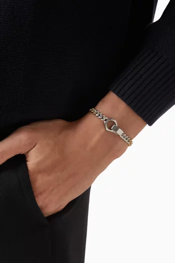 سوار بحلية شعار الماركة مزيج معادن