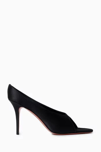 Anok 90 Mule Sandals in Satin