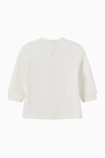 Graphic Print T-shirt in Cotton