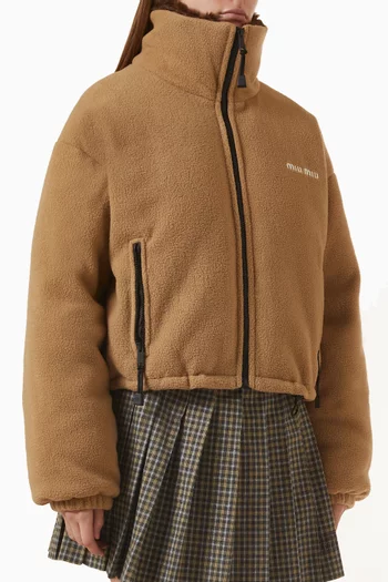 Down Jacket in Fleece