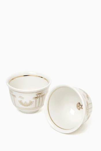 Founder's Cup - Arabic Coffee Cup, Set of 6, 7cl