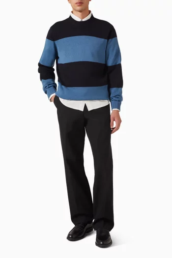 Dylan Straight-leg Pants in Cotton-poplin