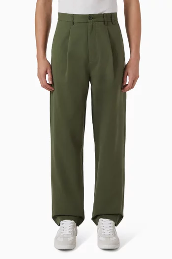 Writer Relaxed-fit Pleated Pants
