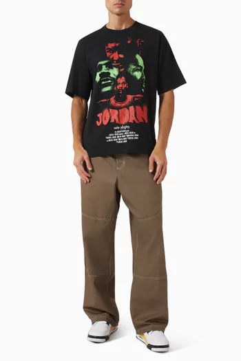 Graphic-print T-shirt in Jersey